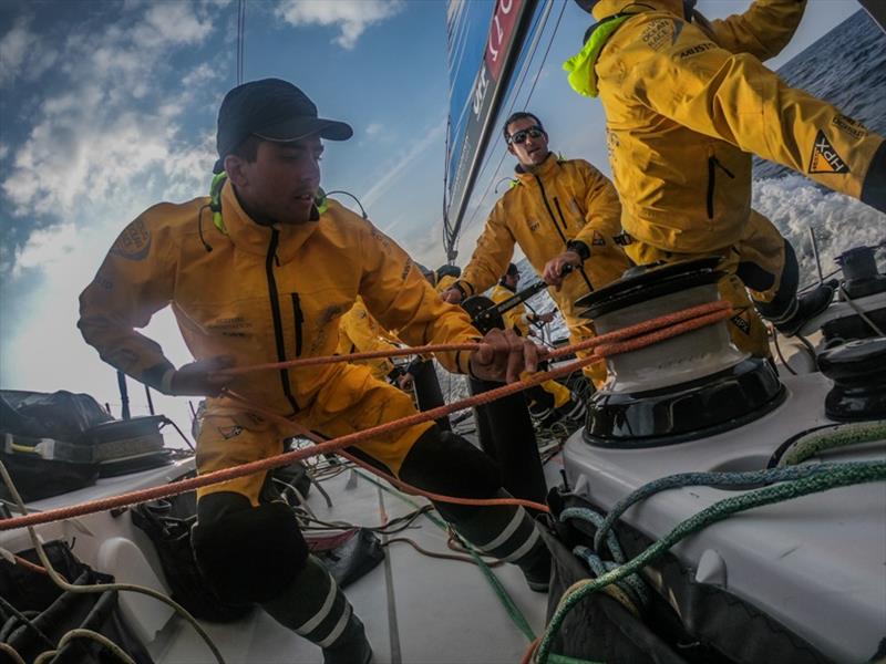 Volvo Ocean Race Leg 10, from Cardiff to Gothenburg, day 02, on board Turn the Tide on Plastic. - photo © Jen Edney / Volvo Ocean Race