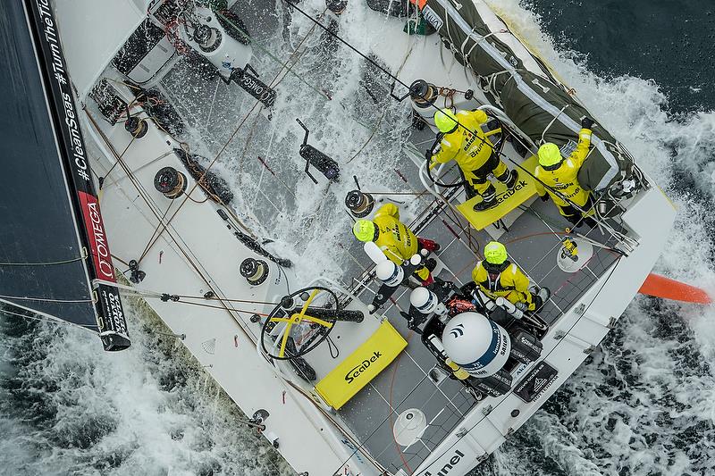 Team Brunel - Leg 10 from Cardiff to Gothenburg photo copyright Ainhoa Sanchez / Volvo Ocean Race taken at  and featuring the Volvo One-Design class