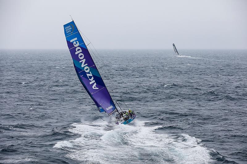 Team AkzoNobel - Leg 10 from Cardiff to Gothenburg photo copyright Ainhoa Sanchez / Volvo Ocean Race taken at  and featuring the Volvo One-Design class