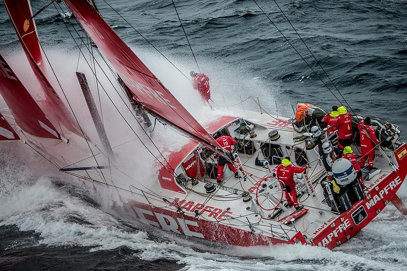 MAPFRE - Leg 10 from Cardiff to Gothenburg photo copyright Ainhoa Sanchez / Volvo Ocean Race taken at  and featuring the Volvo One-Design class