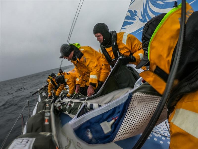 Volvo Ocean Race Leg 10, from Cardiff to Gothenburg, day 04, on board Turn the Tide on Plastic. - photo © Jen Edney / Volvo Ocean Race