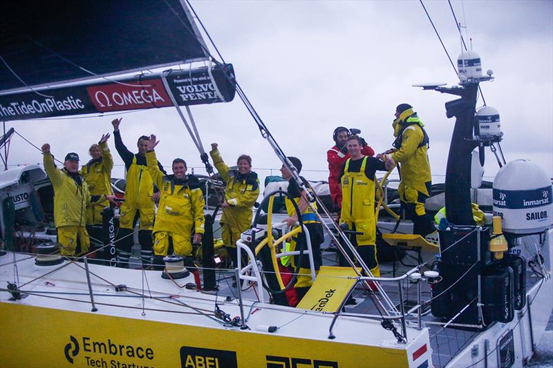 Volvo Ocean Race Leg 10, from Cardiff to Gothenburg, arrivals. 14 June, 2018 photo copyright Jesus Renedo / Volvo Ocean Race taken at  and featuring the Volvo One-Design class