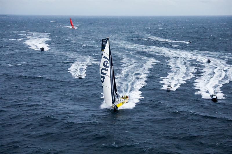 Team Brunel - Leg 10, from Cardiff to Gothenburg, arrivals. 14 June,  photo copyright Ainhoa Sanchez / Volvo Ocean Race taken at  and featuring the Volvo One-Design class