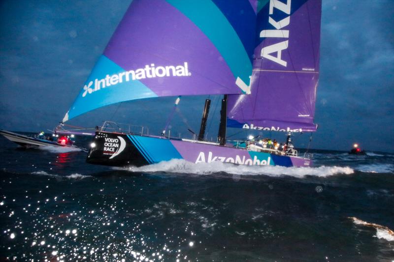 Team AkzoNobel - Leg 10, from Cardiff to Gothenburg, arrivals. 14 June, . - photo © Jesus Renedo / Volvo Ocean Race