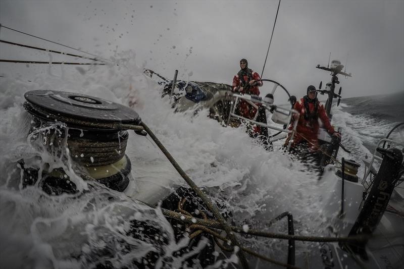 Leg 10, from Cardiff to Gothenburg, Day 4 on board Sun Hung Kai / Scallywag. The wind has arrived and so has the water.  - photo © Konrad Frost / Volvo Ocean Race