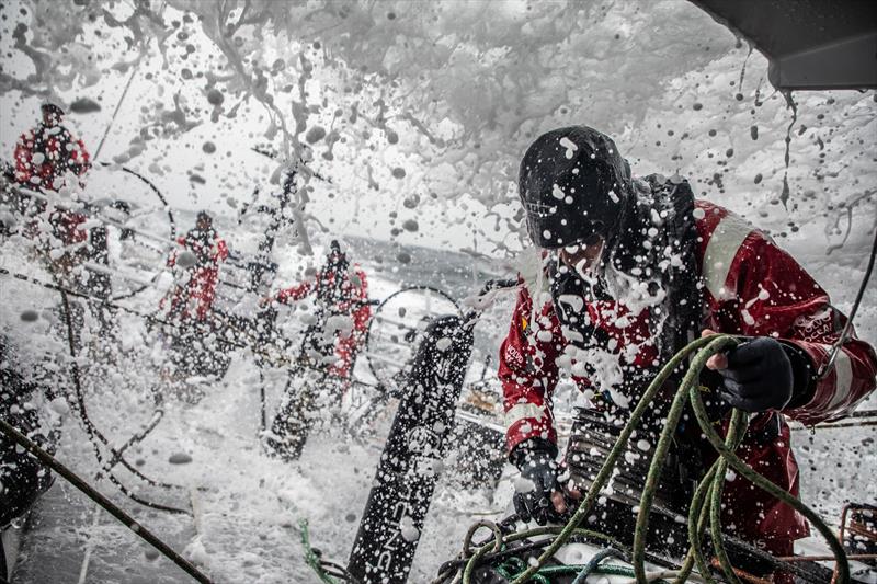 Leg 10, from Cardiff to Gothenburg, Day 4 on board Sun Hung Kai / Scallywag. Annemieke Bes. 13 June, 2018 . - photo © Konrad Frost / Volvo Ocean Race