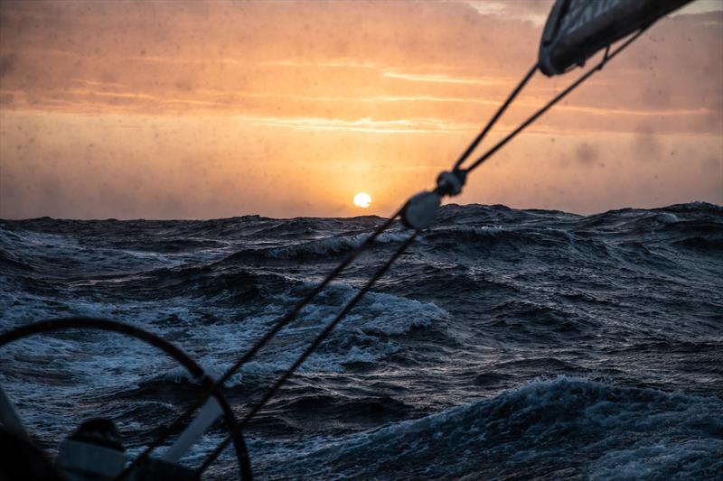 Leg 10, from Cardiff to Gothenburg, Day 5 on board Sun Hung Kai / Scallywag. The wind and sea have carried us at speed this afternoon for a late evening arrival. 14 June, 2018  photo copyright Konrad Frost / Volvo Ocean Race taken at  and featuring the Volvo One-Design class