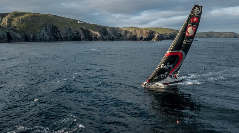 Leg 10, from Cardiff to Gothenburg, Day 2 on board Sun Hung Kai / Scallywag. The crew round the tip of Ireland and change sail to head upwind. 11 June,  photo copyright Konrad Frost / Volvo Ocean Race taken at  and featuring the Volvo One-Design class