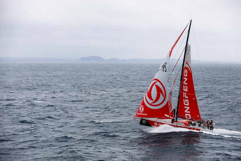 Dongfeng - Leg 10, from Cardiff to Gothenburg, LIVE from the helicopter Day 04. 13 June, 2018 photo copyright Ainhoa Sanchez / Volvo Ocean Race taken at  and featuring the Volvo One-Design class