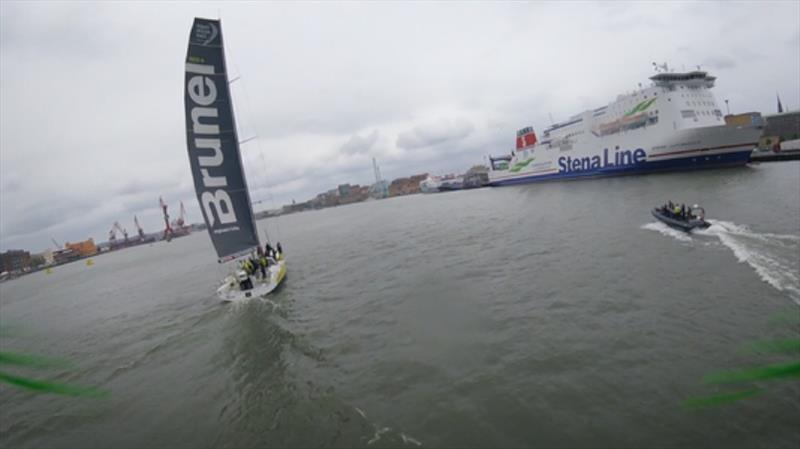 Team Brunel with Drone Racing League in Gothenburg photo copyright Team Brunel taken at  and featuring the Volvo One-Design class