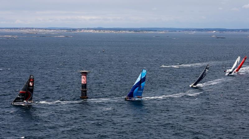Volvo Ocean Race Leg 11, from Gothenburg to The Hague, start day. 21 June photo copyright Ainhoa Sanchez / Volvo Ocean Race taken at  and featuring the Volvo One-Design class