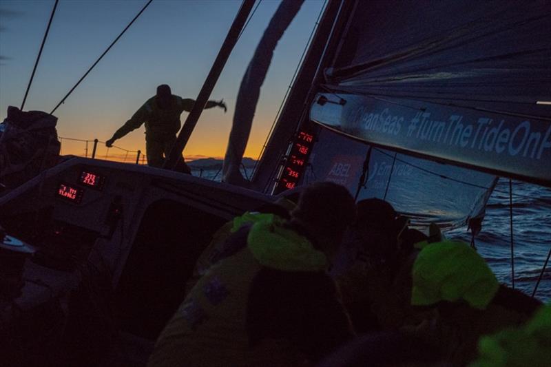 Volvo Ocean Race Leg 11, from Gothenburg to The Hague, Day 1, on board Brunel. Turning mark at the bottom of Norway. - photo © Sam Greenfield / Volvo Ocean Race