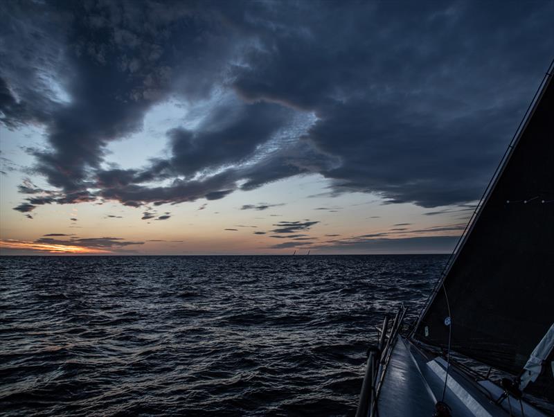 Leg 11, from Gothenburg to The Hague, Day 2 on board Sun Hung Kai / Scallywag. Amazing sky this evening as the cloud closes in. Hopefully the wind stays and we continue to make good speeds. 22 June,  photo copyright Konrad Frost / Volvo Ocean Race taken at  and featuring the Volvo One-Design class