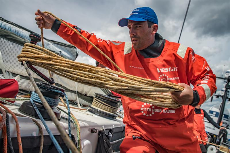 Leg 11, from Gothenburg to The Hague, Day 02 on board Vestas 11th Hour. 22 June, . Mark Towill photo copyright Jeremie Lecaudey / Volvo Ocean Race taken at  and featuring the Volvo One-Design class