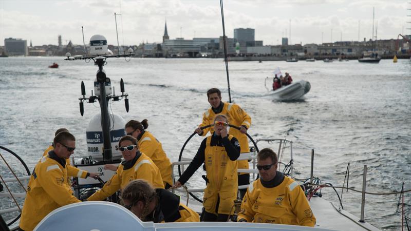 Leg 11, from Gothenburg to The Hague, Day 02 on board Turn the Tide on Plastic. Leaving Denmark. 22 June, . - photo © Rich Edwards / Volvo Ocean Race