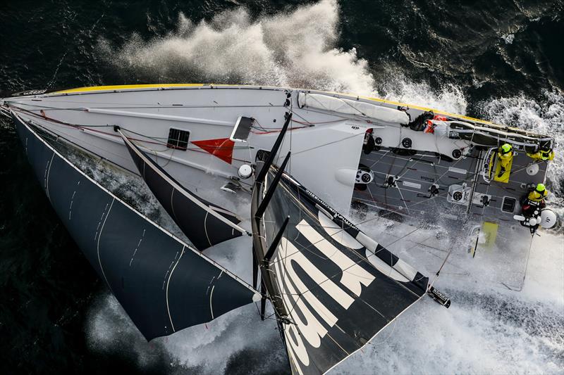 Brunel - Leg 11, from Gothenburg to The Hague, day 03. Heli LIVE as the fleet blast south, eyes set on The Hague. 23 June,  photo copyright Ainhoa Sanchez / Volvo Ocean Race taken at  and featuring the Volvo One-Design class