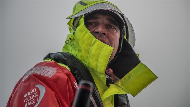 Leg 9, from Newport to Cardiff, day 01 on board Dongfeng. 20 May, . Stu Bannatynne photo copyright Jeremie Lecaudey / Volvo Ocean Race taken at  and featuring the Volvo One-Design class