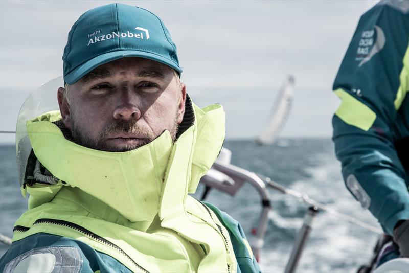 Leg 11, from Gothenburg to The Hague, day 4 on board AkzoNobel. 24 June, . Brad Farrand - photo © James Blake / Volvo Ocean Race