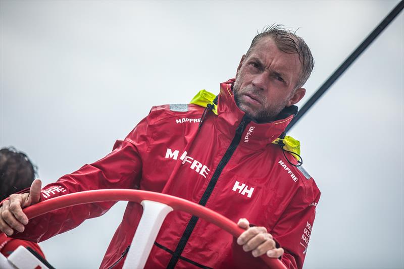 Rob Greenhalgh, Leg 4, Melbourne to Hong Kong, Day 10 on board MAPFRE - photo © Ugo Fonolla / Volvo Ocean Race