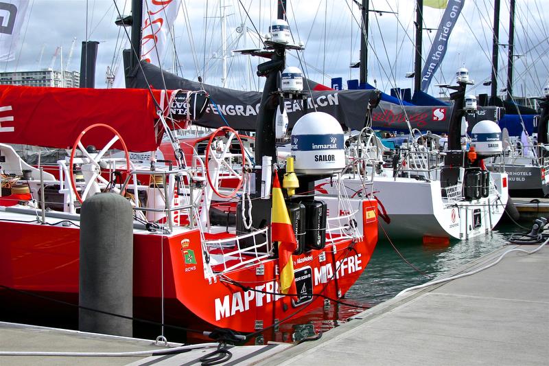 All those great onboard shots don't come easy - hopefully something more lightweight can be used on the Offshore Keelboat - Volvo Ocean Race - Auckland photo copyright Richard Gladwell taken at  and featuring the Volvo One-Design class