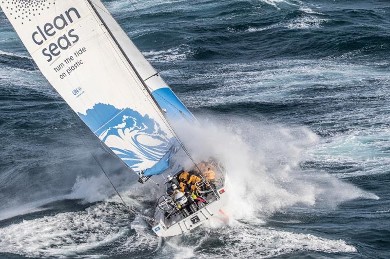 Volvo Ocean Race Leg 4 from Melbourne to Hong Kong. Start day. 02 January, 2018 photo copyright Ainhoa Sanchez / Volvo Ocean Race taken at  and featuring the Volvo One-Design class