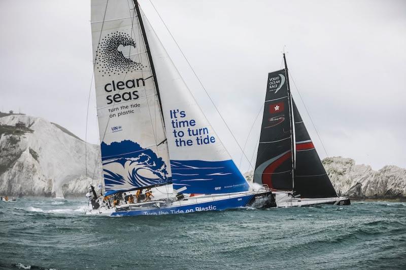 Volvo Ocean Race - Leg Zero, Around the Island Race. 02 August, 2017 photo copyright Marc Bow / Volvo Ocean Race taken at  and featuring the Volvo One-Design class