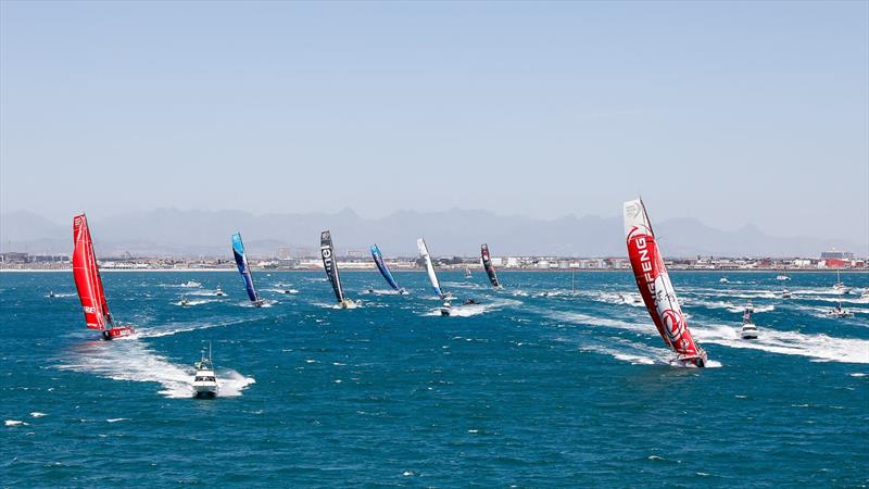 The seven VO65's in the 2017/18 Volvo Ocean Race could expand to all eight VO65's in the next edition of The Ocean Race - photo © Volvo Ocean Race