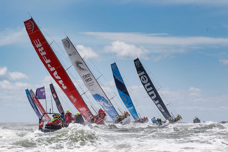 Leg 11, from Gothenburg to The Hague, start day. 21 June, 2018. Volvo Ocean Race - photo © Jesus Renedo / Volvo Ocean Race