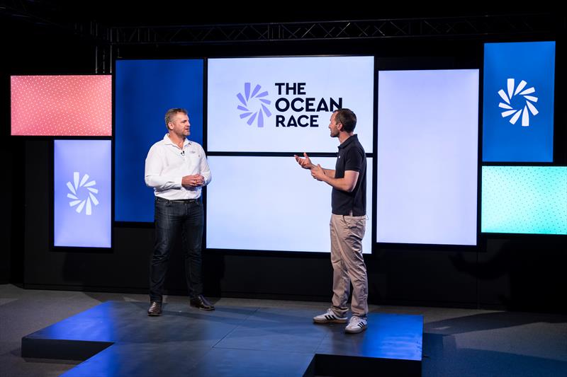 Executive Director, Richard Mason (left) explains The Ocean Race - photo © AinhoaSanchez