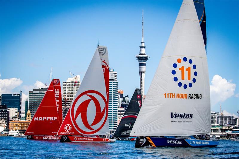 In Port Race Leg 5, Auckland - Volvo Ocean Race - March 10, 2018 photo copyright The Ocean Race taken at  and featuring the Volvo One-Design class