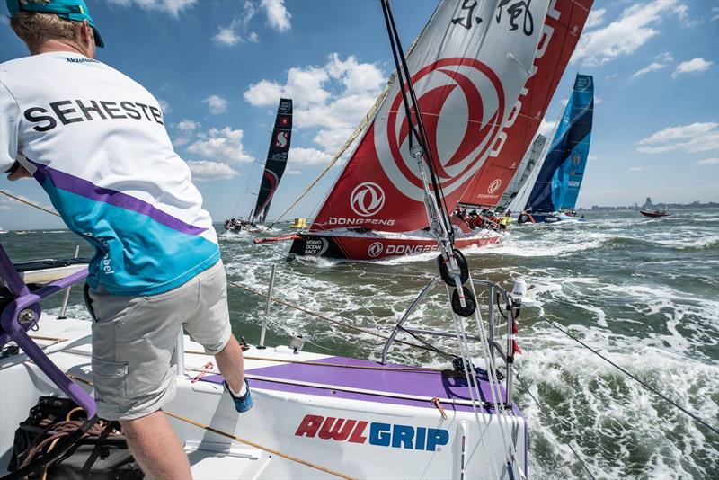 In Port Race - Den Haag - Volvo Ocean Race - June 30, 2018 photo copyright The Ocean Race taken at  and featuring the Volvo One-Design class
