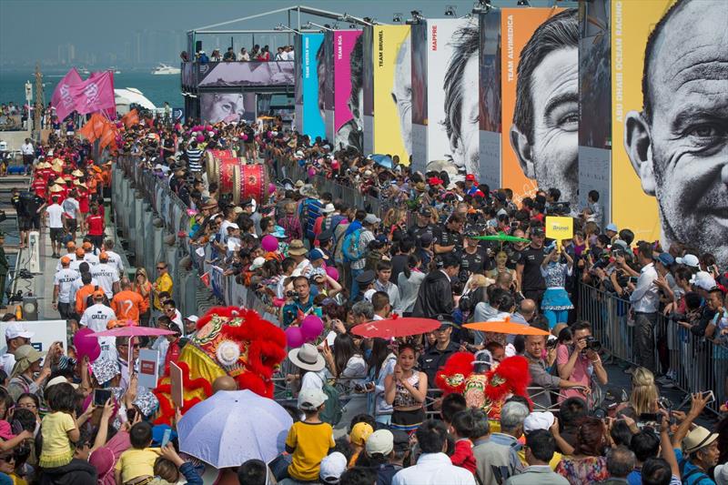 Chinese New Year - Volvo Ocean Race 2014/15  - photo © The Ocean Race