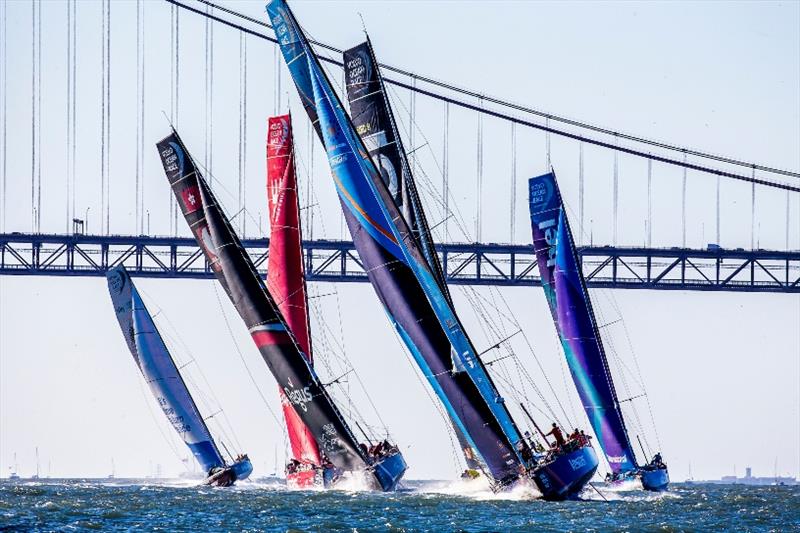 The Ocean Race fleet 2017-18 - photo © Jesus Renedo / Volvo Ocean Race