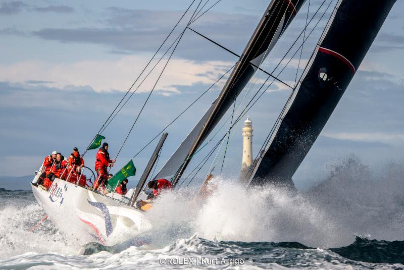 Wizard, Peter and David Askew's Volvo Open 70 - RORC Yacht of the Year photo copyright Rolex / Kurt Arrig taken at Royal Ocean Racing Club and featuring the Volvo 70 class