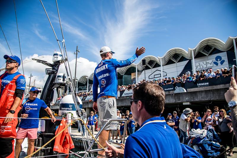 Leg 7, Auckland to Itajai, start day. 17 March, 2018 photo copyright Jesus Renedo / Volvo Ocean Race taken at Royal New Zealand Yacht Squadron and featuring the Volvo One-Design class