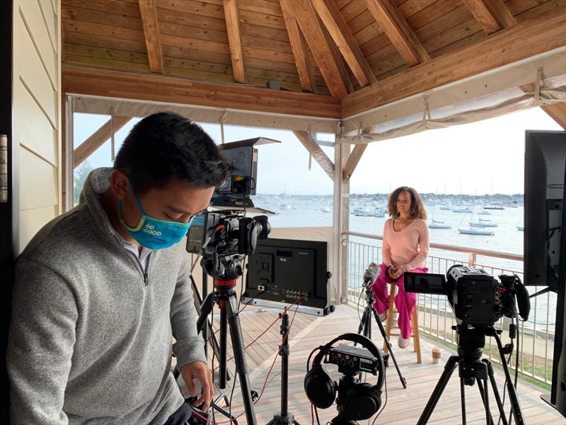 The Ocean Race Summit in Newport, RI, USA, was hosted live with Danni Washington at Sail Newport and co-hosted by Niall Myant-Best and Liz Bonnin. - photo © Image courtesy of The Ocean Race