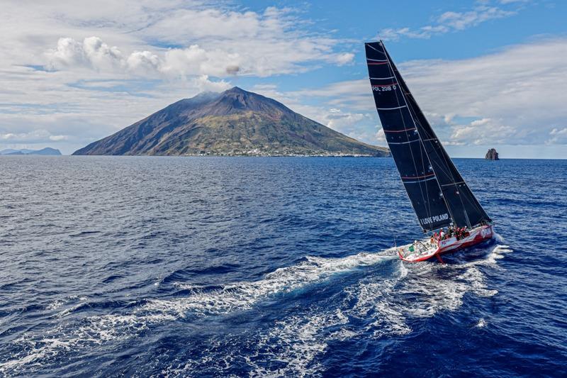 I Love Poland - Rolex Middle Sea Race photo copyright Rolex / Carlo Borlenghi taken at Royal Malta Yacht Club and featuring the Volvo 70 class