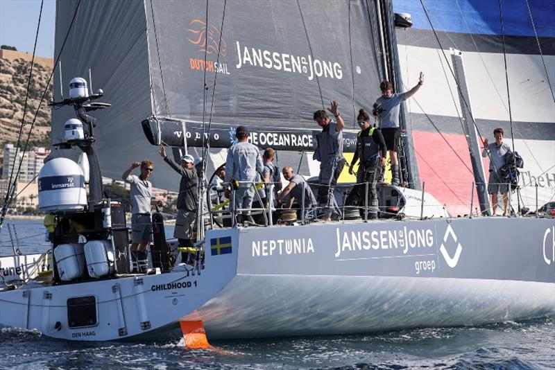 The finish of Leg Two of The Ocean Race Europe, from Cascais, Portugal, to Alicante, Spain. - photo © Sailing Energy / The Ocean Race