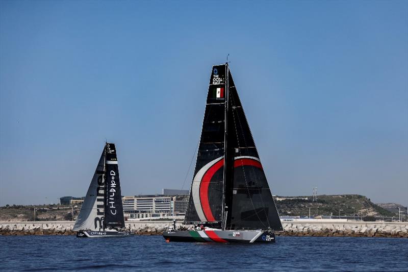 The finish of Leg Two of The Ocean Race Europe, from Cascais, Portugal, to Alicante, Spain photo copyright Sailing Energy / The Ocean Race taken at  and featuring the Volvo One-Design class