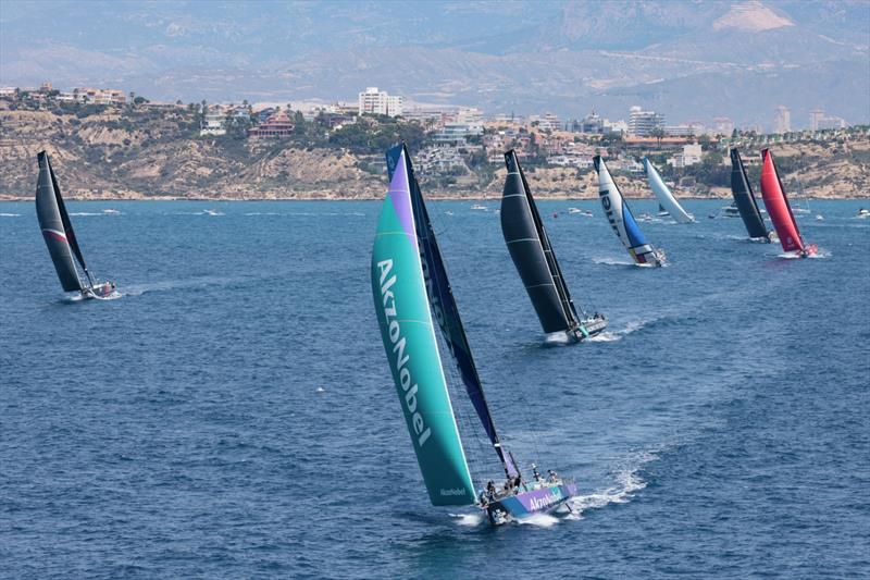 Start of the Third Leg of The Ocean Race Europe, from Alicante, Spain, to Genoa, Italy. - photo © Sailing Energy / The Ocean Race