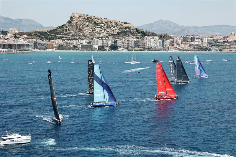 Start of the Third Leg of The Ocean Race Europe, from Alicante, Spain, to Genoa, Italy. - photo © Sailing Energy / The Ocean Race