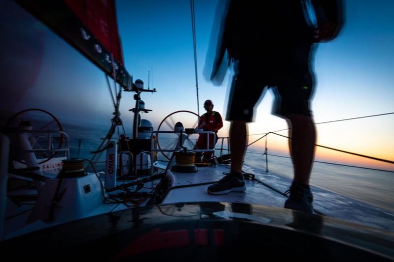 On board Sailing Poland - The Ocean Race Europe Leg 3 from Alicante, Spain, to Genoa, Italy. photo copyright Ewa Fijoleck / Sailing Poland / The Ocean Race taken at  and featuring the Volvo One-Design class