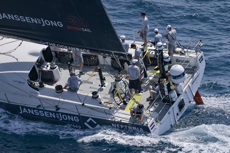 Team Childhood I - Start of the Third Leg of The Ocean Race Europe, from Alicante, Spain, to Genoa, Italy photo copyright Sailing Energy / The Ocean Race taken at  and featuring the Volvo One-Design class
