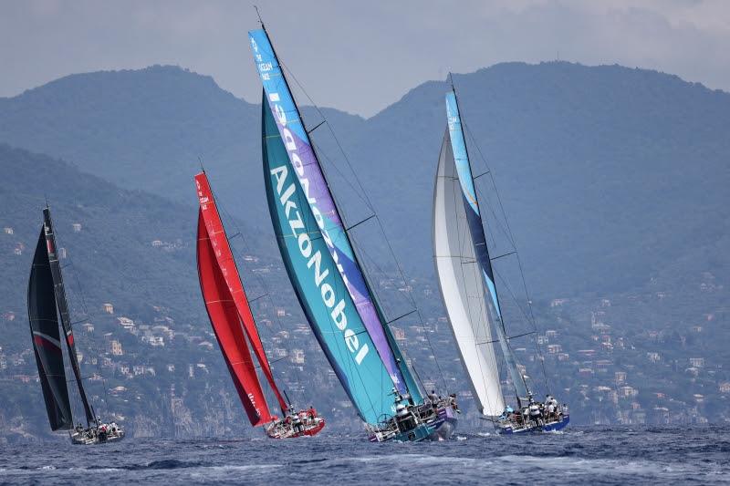 Genova Coastal Race. The Ocean Race Europe, June 2021 photo copyright Sailing Energy / The Ocean Race taken at  and featuring the Volvo One-Design class