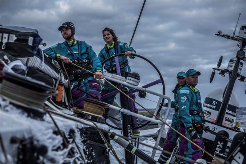Leg 02, Lisbon to Cape Town, day 2 on board AkzoNobel. 06 November, 2017 photo copyright James Blake / Volvo Ocean Race taken at  and featuring the Volvo One-Design class