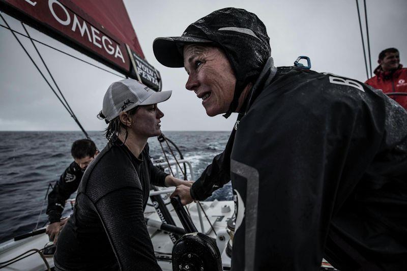 Carolijn Brouwer, crew onboard the winning team of the 2017-18 edition of the race, Dongfeng Race Team photo copyright Martin Keruzore / Volvo Ocean Race taken at  and featuring the Volvo One-Design class