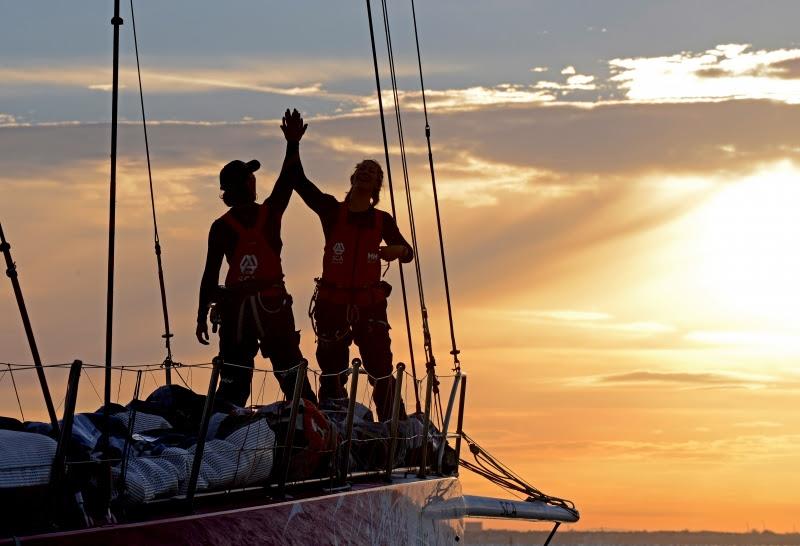 All-female crew Team SCA photo copyright Rick Tomlinson / Team SCA /  Volvo AB taken at  and featuring the Volvo One-Design class