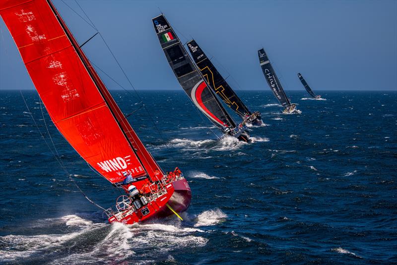 Cascais, Portugal hosts The Ocean Race Europe photo copyright Sailing Energy / The Ocean Race taken at  and featuring the Volvo One-Design class