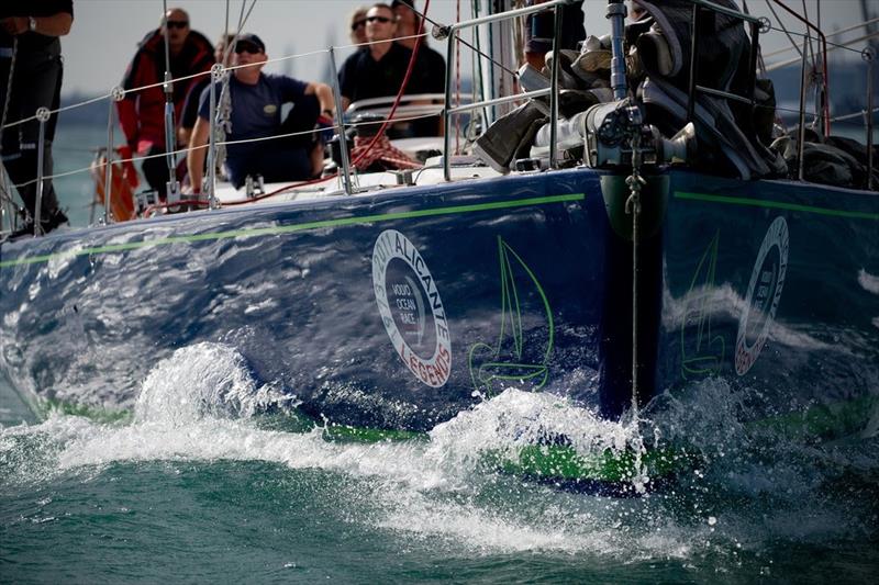 The classic ocean racing legend L'Esprit d'Equipe photo copyright Paul Todd / Volvo Ocean Race taken at Royal Ocean Racing Club and featuring the Volvo One-Design class