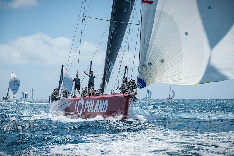 Third place winners in 2022 St. Maarten Heineken Regatta CSA1, I LOVE POLAND, return to the Regatta to improve their overall results, and defend their reign as 2022 IMA Maxi Challenge Champions - photo © Laurens Morel